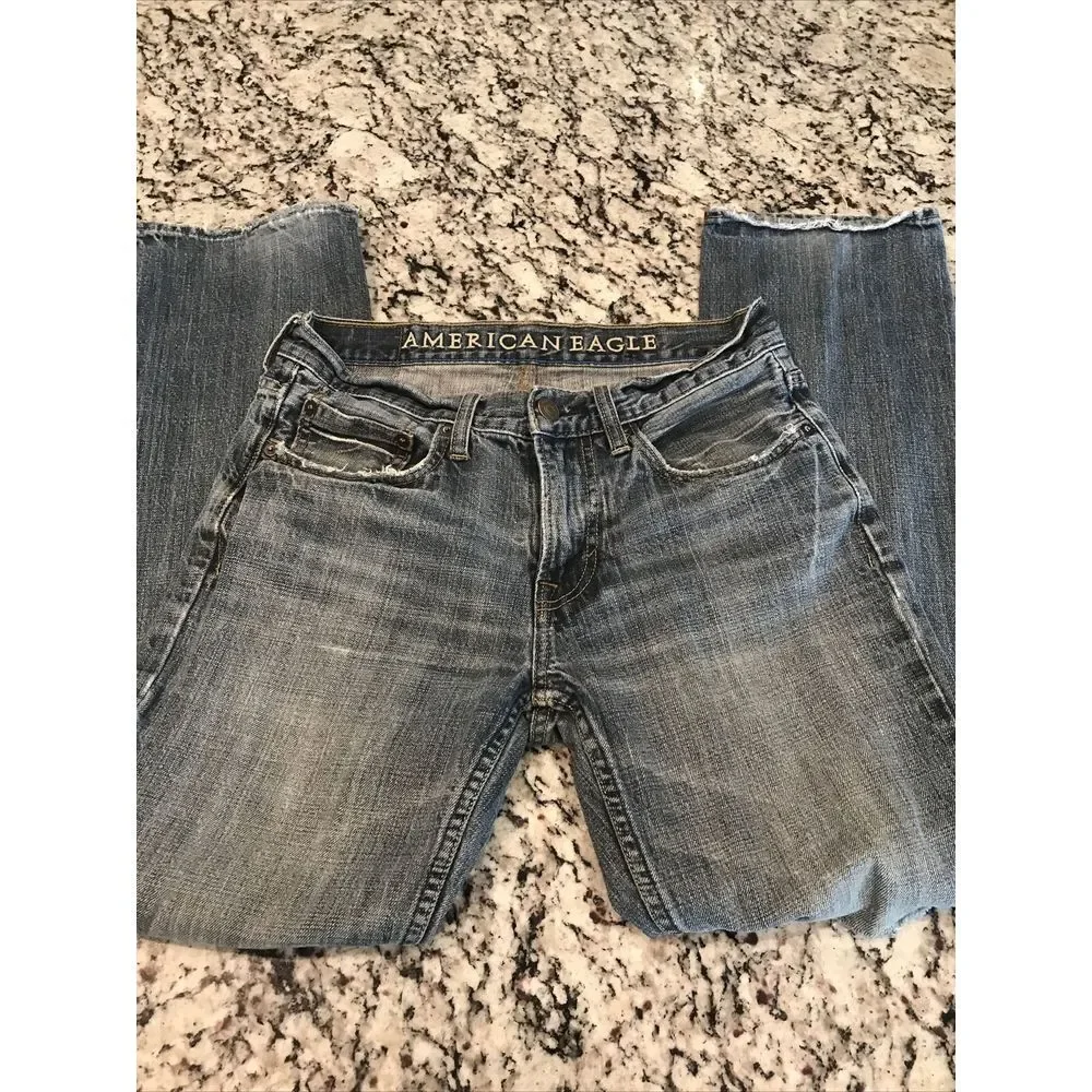 American Eagle Distressed‎ Original straight 28 x 30